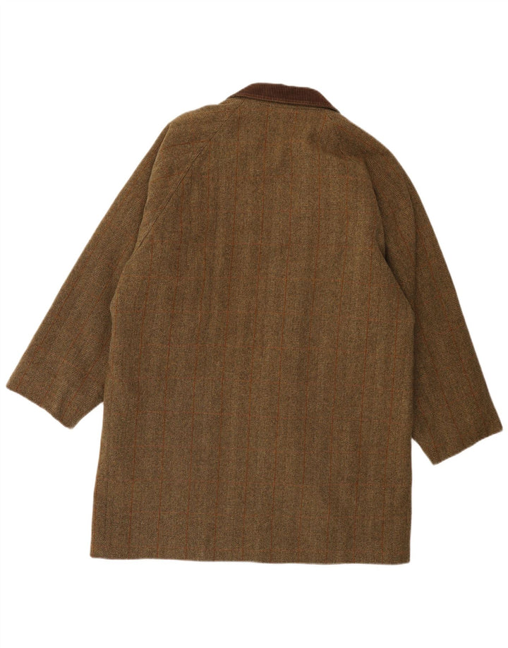 Cappotto Uomo HUSKY IT 48 Spinato Marrone Medio