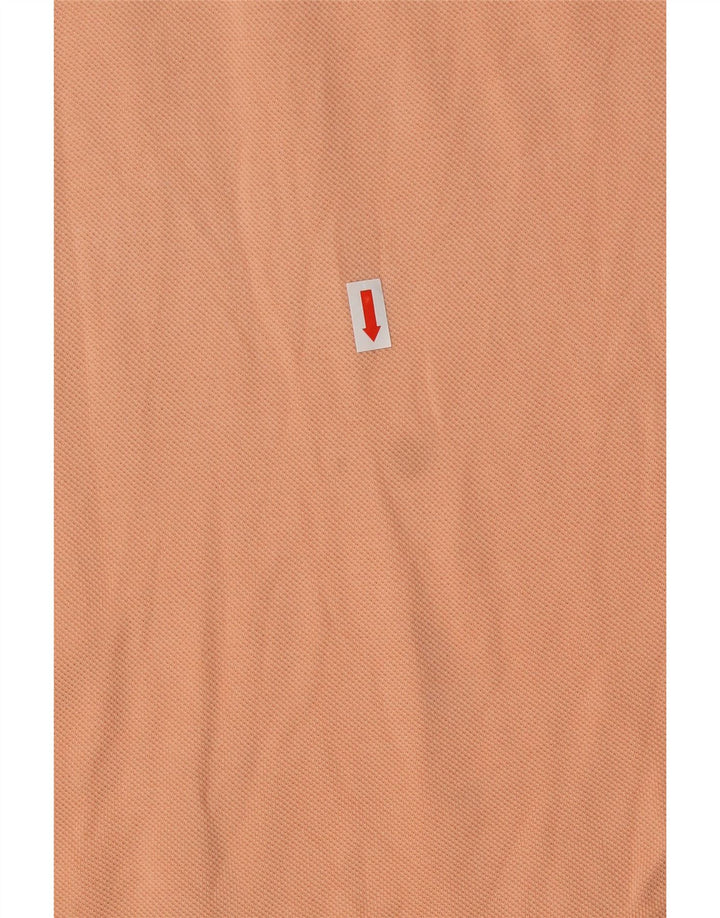 Polo da uomo LACOSTE taglia 5 grande in cotone arancione
