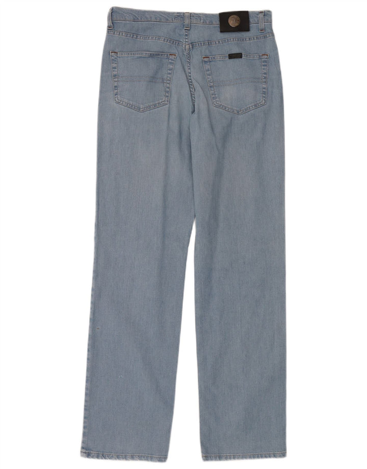 TRUSSARDI Jeans dritti da uomo 380 IT 49 Medio W33 L35 Blu Cotone