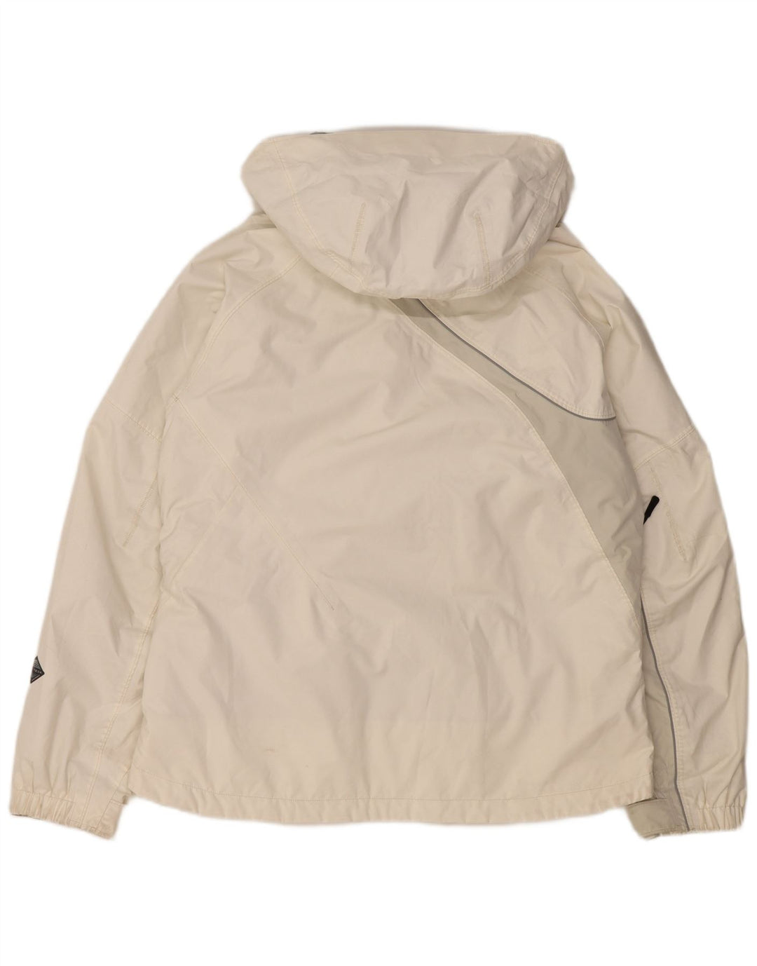 Giacca a vento in titanio da donna COLUMBIA UK 16 Large White Colourblock