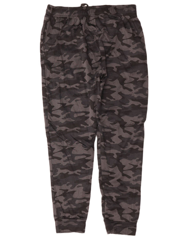 RUSSELL ATHLETIC Pantaloni da tuta da uomo Joggers Large Grey Camouflage