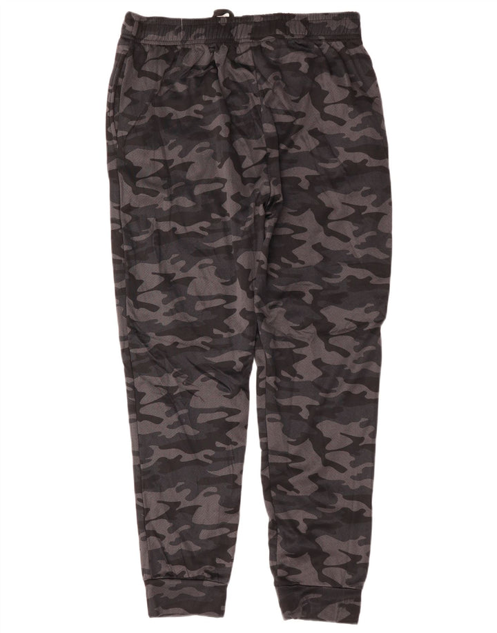 RUSSELL ATHLETIC Pantaloni da tuta da uomo Joggers Large Grey Camouflage