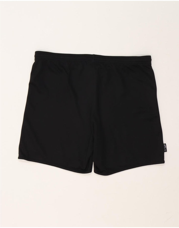 Pantaloncini sportivi Adidas Climalite da uomo piccoli in poliestere nero
