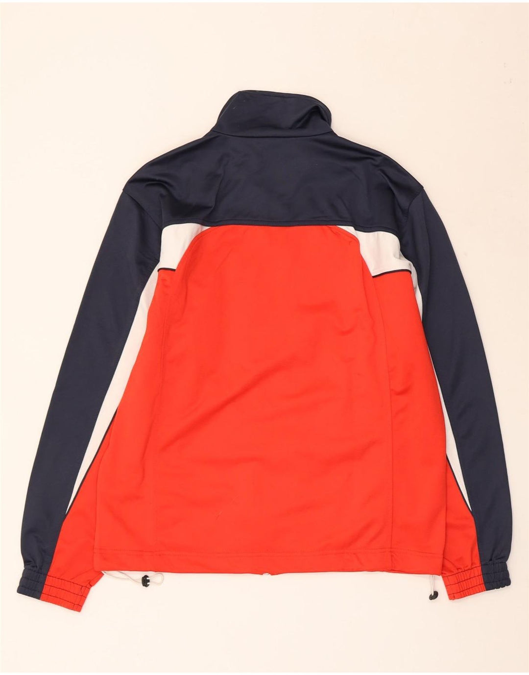 DIADORA Giacca da tuta da uomo Top Jacket Rosso Medio Colourblock Poliestere