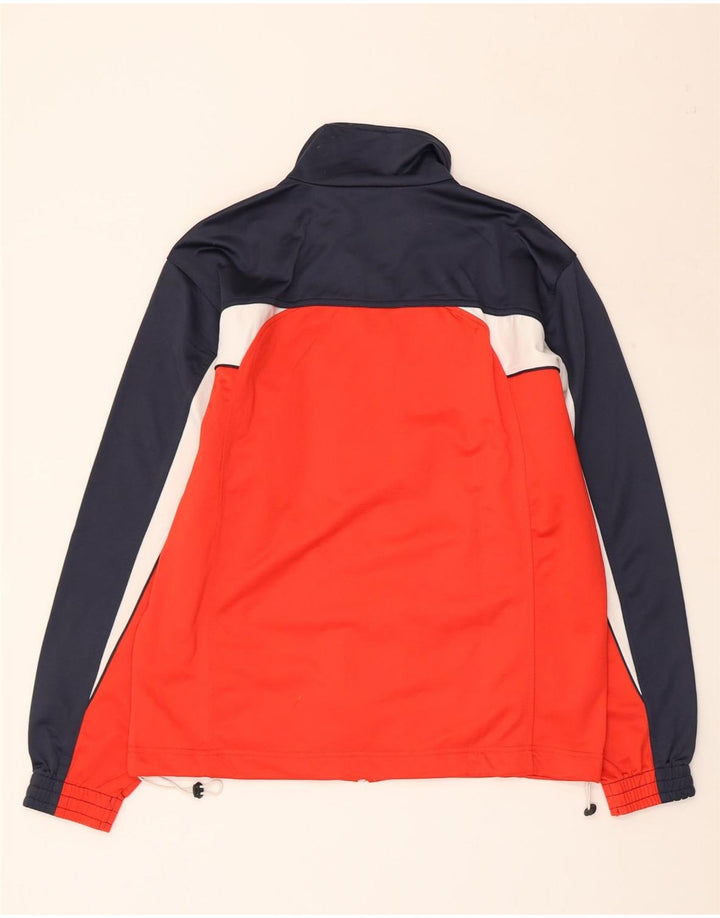 DIADORA Giacca da tuta da uomo Top Jacket Rosso Medio Colourblock Poliestere