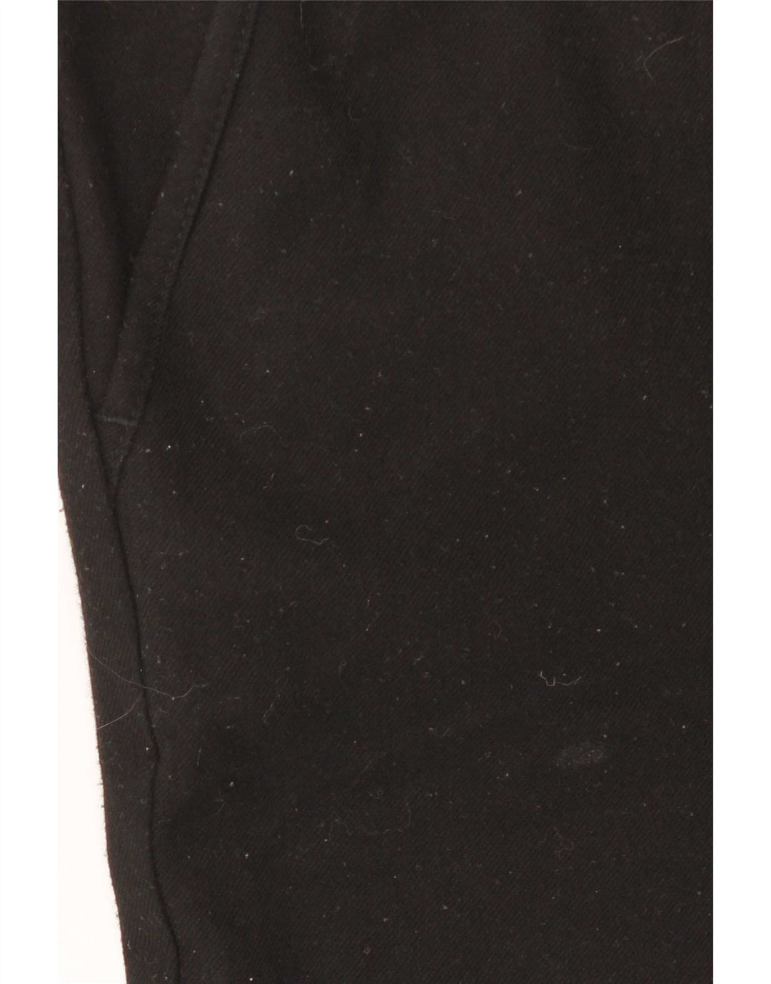 Pantaloni chino affusolati da uomo Zara medi W31 L29 poliestere nero