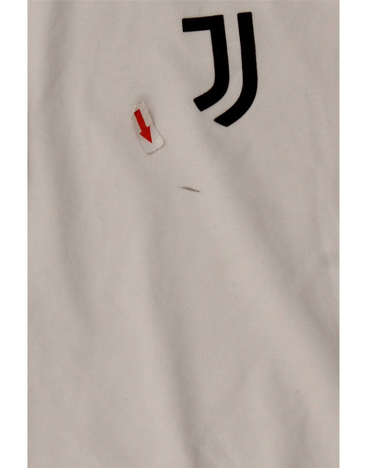Adidas Uomo Juventus Graphic Top Manica Lunga Bianco Medio