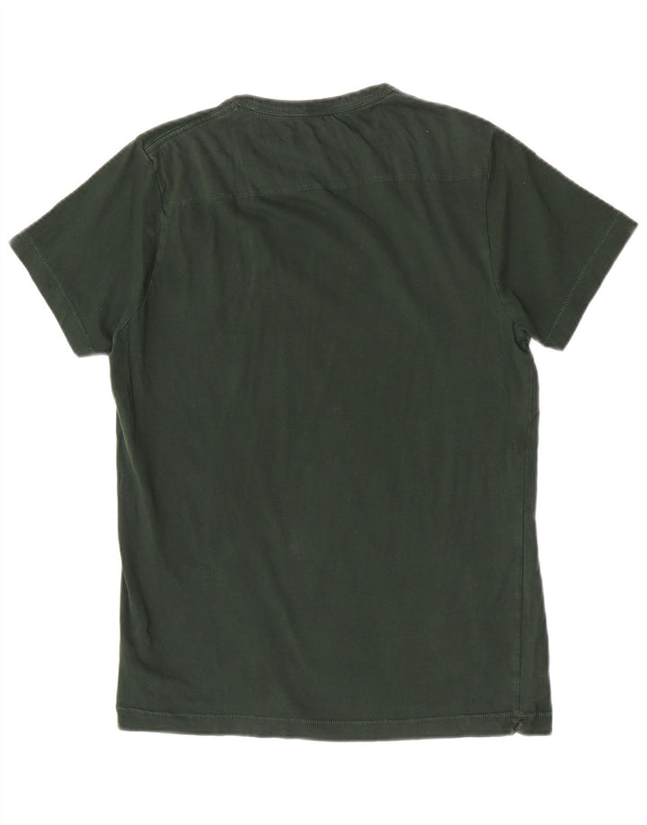 T-shirt da donna French Connection Top UK 12 cotone verde medio