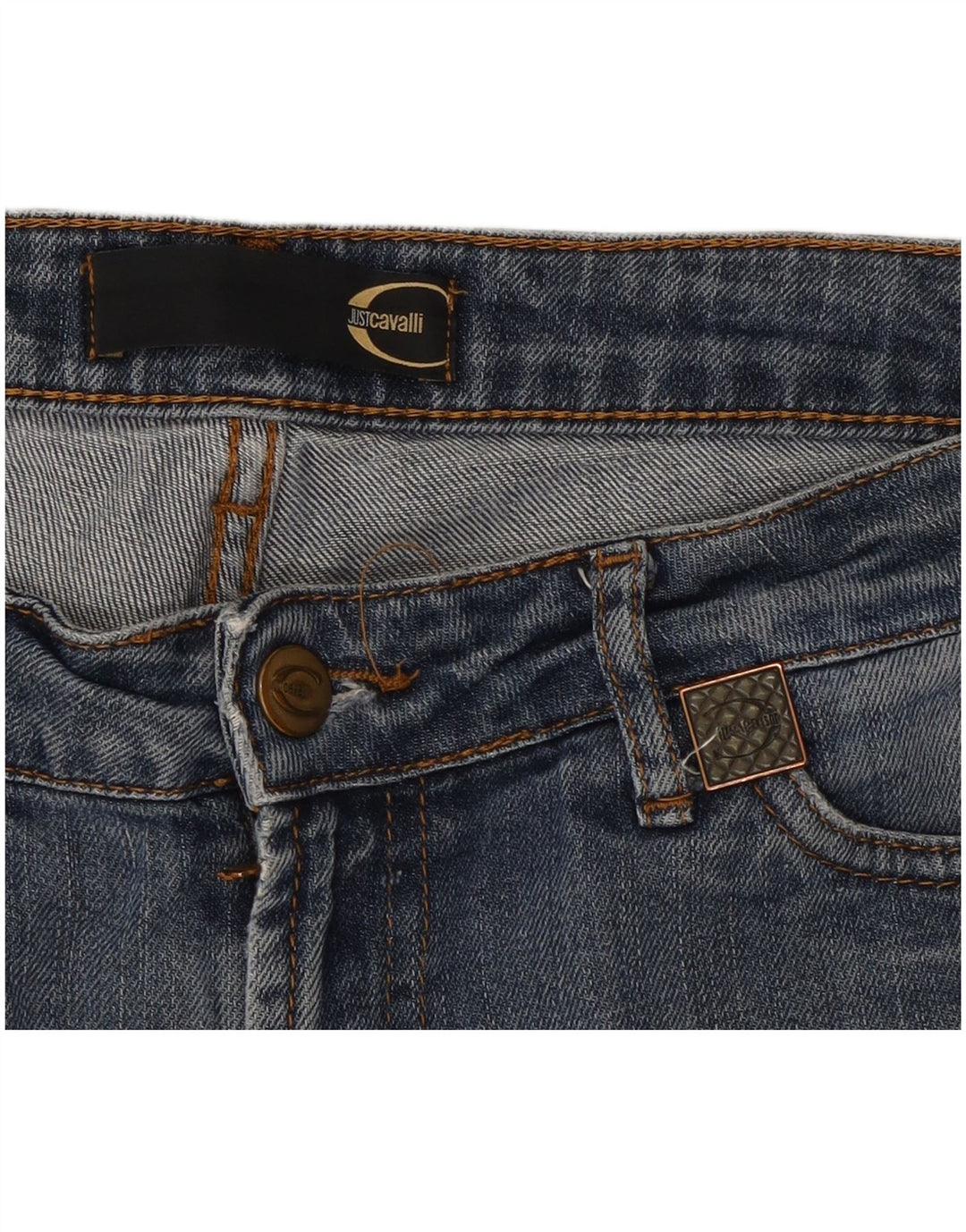 Jeans slim da donna Just Cavalli W32 L35 Blu