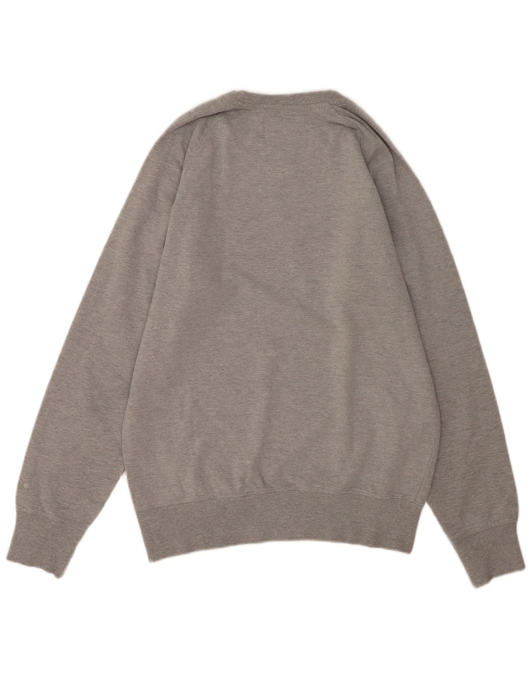 Felpa grafica da uomo Diadora Maglione in cotone grigio medio