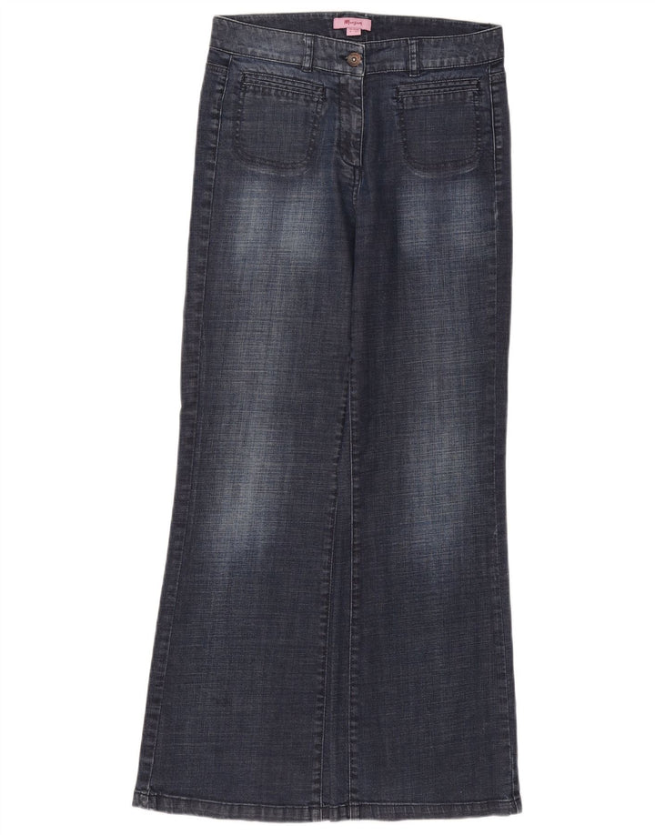 Jeans svasati da donna Monsoon UK 8 Small W27 L30 Cotone blu navy