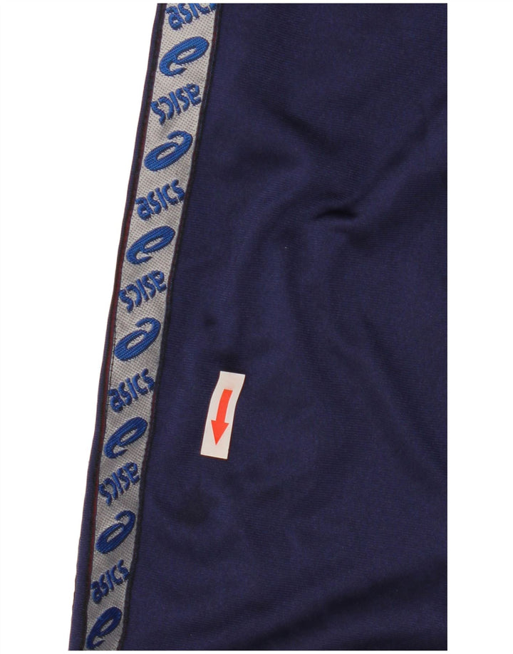 Giacca sportiva da uomo con grafica Asics XL Colorblock blu navy