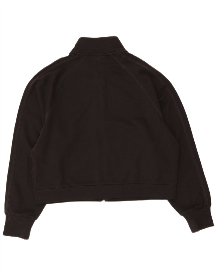 Giacca da ginnastica corta da donna PUMA UK 14 cotone nero medio