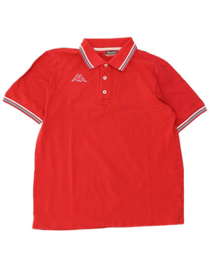 Polo Kappa Uomo Large Rossa