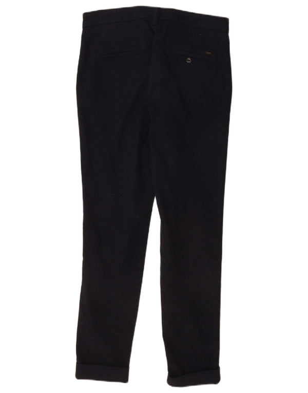 Pantaloni chino slim fit da uomo Lee W27 L28 in cotone blu navy