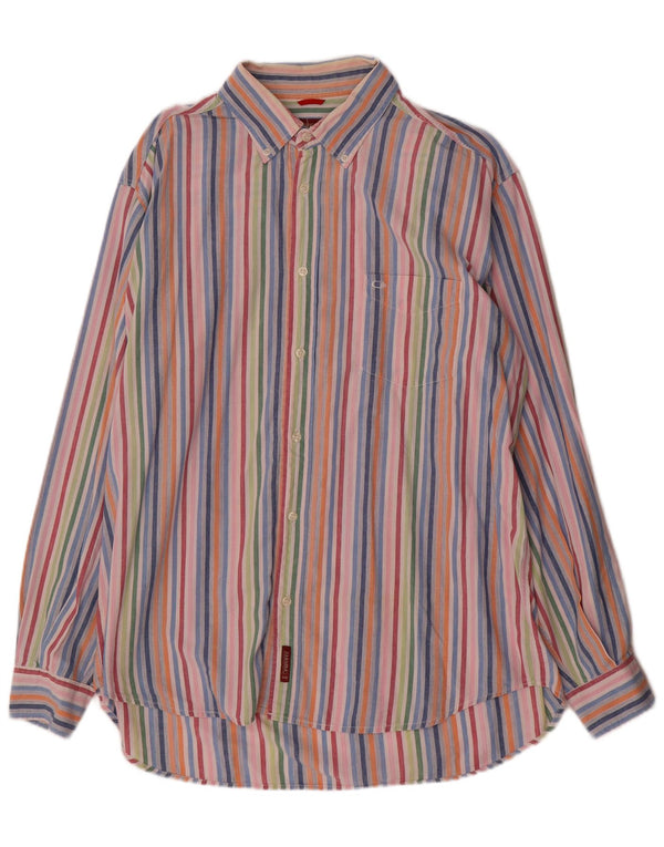 Camicia da uomo Carrera 2XL a righe multicolore