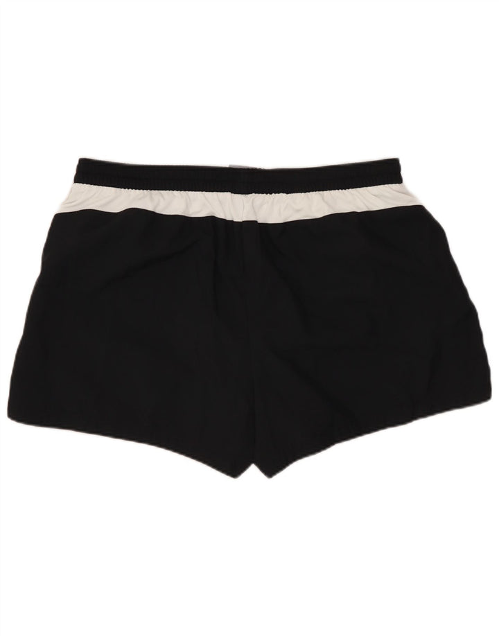 Pantaloncini sportivi da donna NIKE US 12/14 Large Nero Colourblock Poliestere