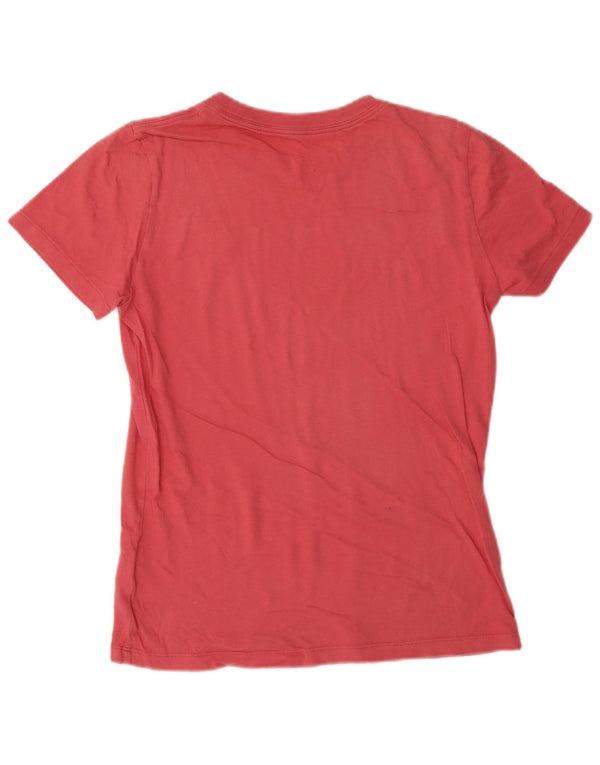 T-shirt oversize da donna Nike UK 6 XS cotone rosa