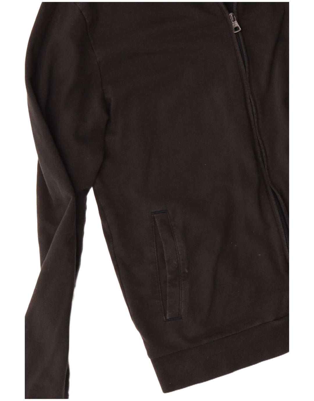 Giacca da tuta da uomo Emporio Armani in cotone nero medio