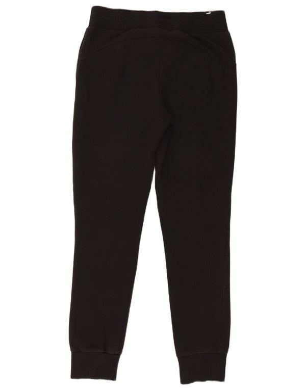 Pantaloni da tuta da donna Puma Joggers UK 10 Small Black Cotton