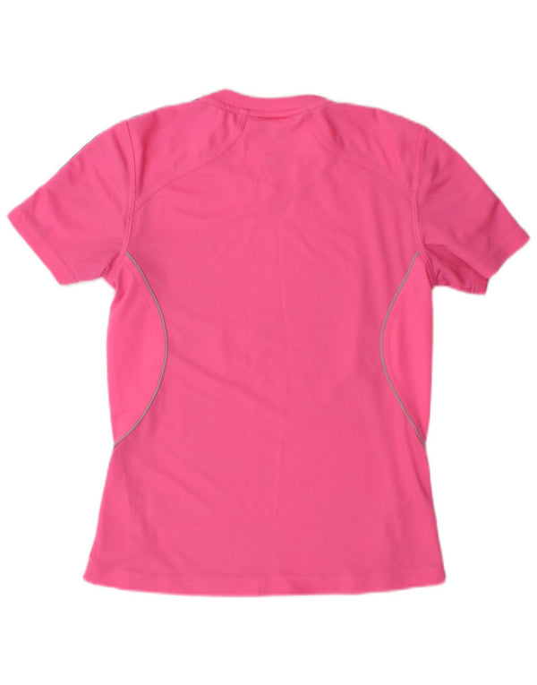 T-shirt da donna Adidas Top UK 8 Small rosa poliestere