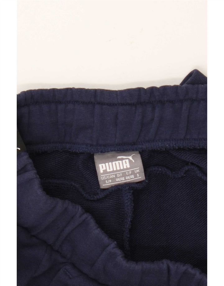Pantaloncini sportivi grafici da uomo Puma Small blu navy