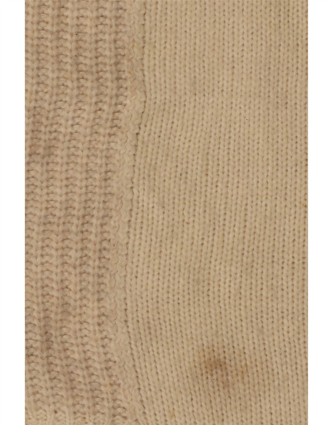 Maglione maglione a collo alto da donna Marks & Spencer UK 10 piccolo bianco sporco