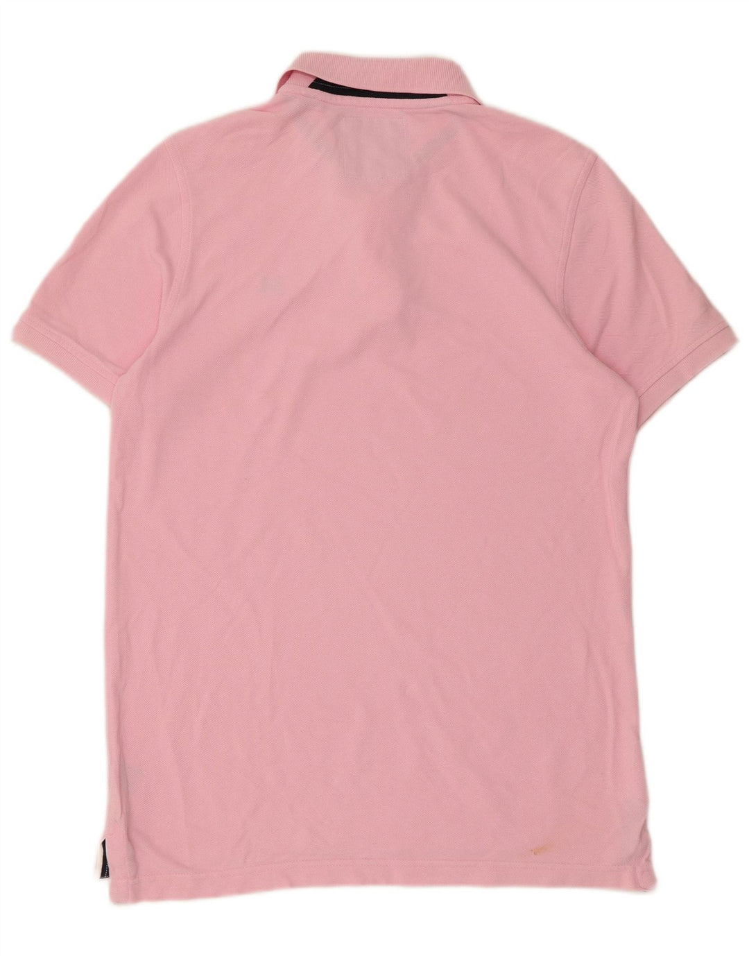 Crew Clothing Polo da uomo piccola in cotone rosa