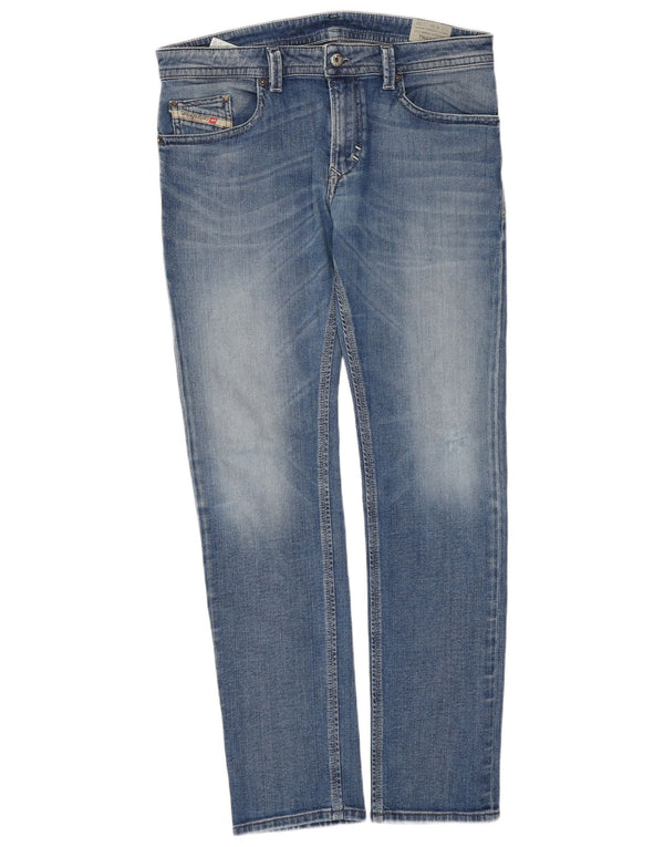 DIESEL Jeans Thavar Slim da uomo W34 L32 in cotone blu