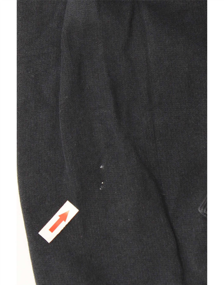 Maglione con cappuccio grafico da uomo Calvin Klein piccolo in cotone grigio