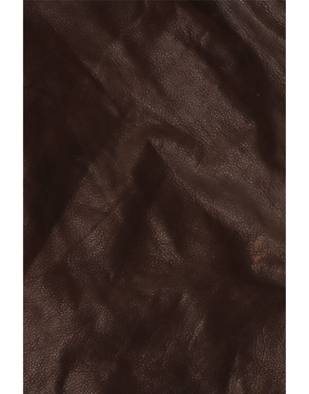 Giacca in pelle vintage da uomo IT 50 grande in pelle marrone