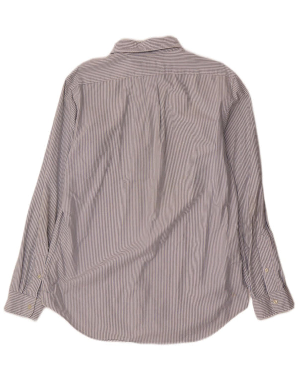 Camicia Ralph Lauren da uomo vestibilità classica, cotone gessato blu grande