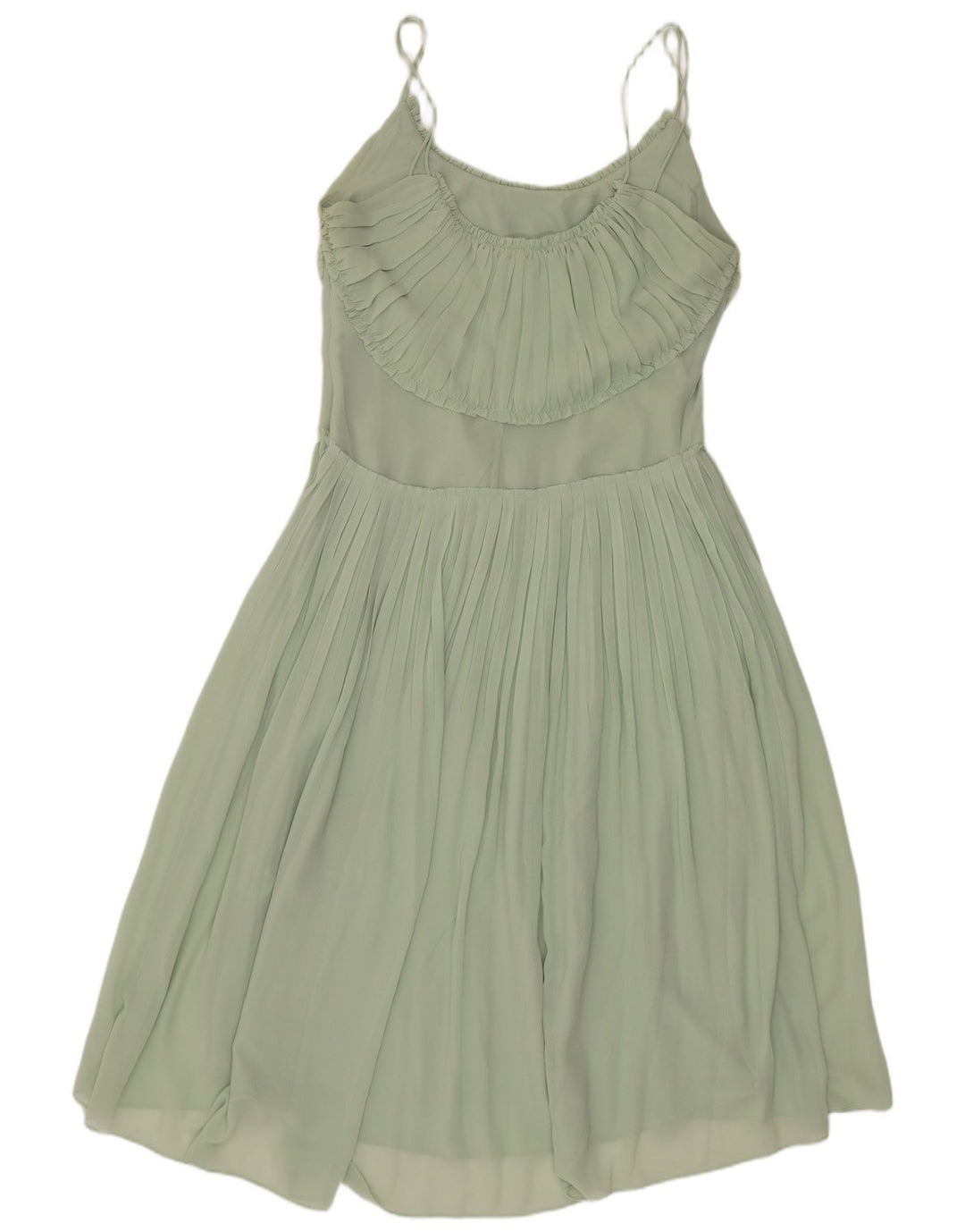 Abito sottoveste da donna Reiss UK 10 piccolo poliestere verde