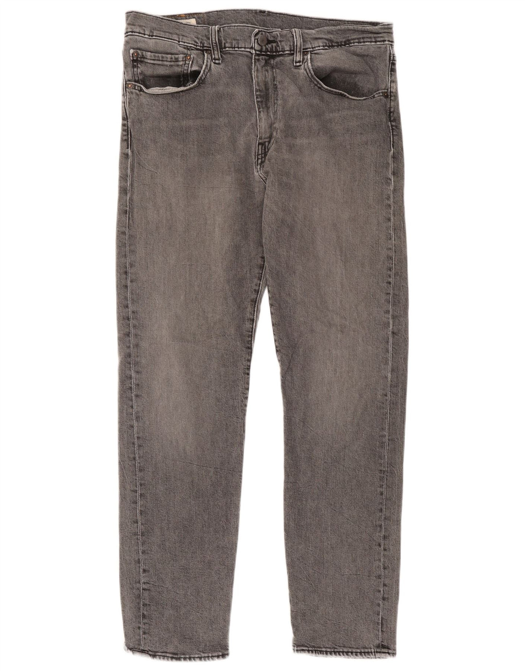 Levi's Uomo 502 Jeans affusolati W34 L32 Cotone grigio