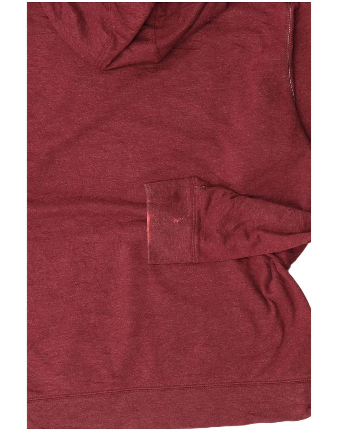 EDDIE BAUER Felpa con cappuccio da uomo in cotone bordeaux medio