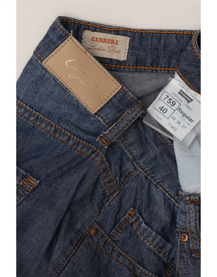 Pantaloncini di jeans da donna Carrera W27 piccoli in cotone blu