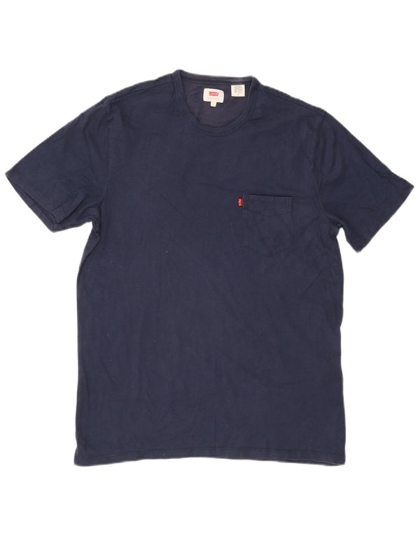 T-shirt da uomo LEVI'S grande blu navy
