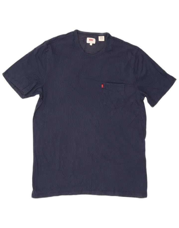 T-shirt da uomo LEVI'S grande blu navy