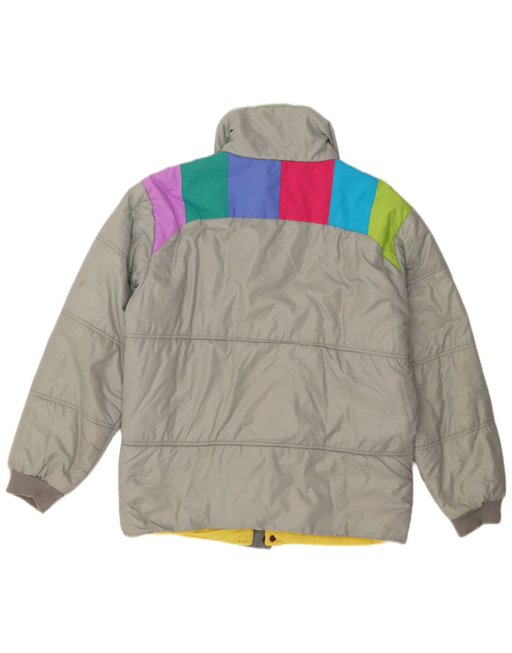 Giubbotto Imbottito Uomo Bailo IT 50 Large Grigio Colourblock Poliammide