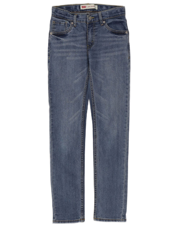 Levi's Ragazzi 510 Jeans Skinny 11-12 Anni W26 L28 Cotone Blu