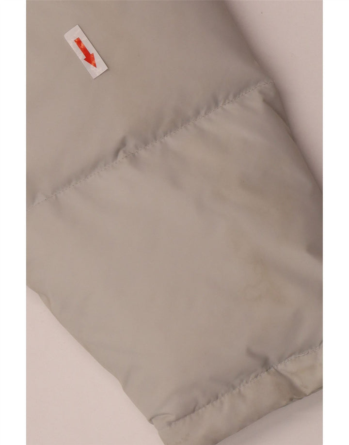 Giacca imbottita con cappuccio da uomo Champion UK 40 grande nylon grigio