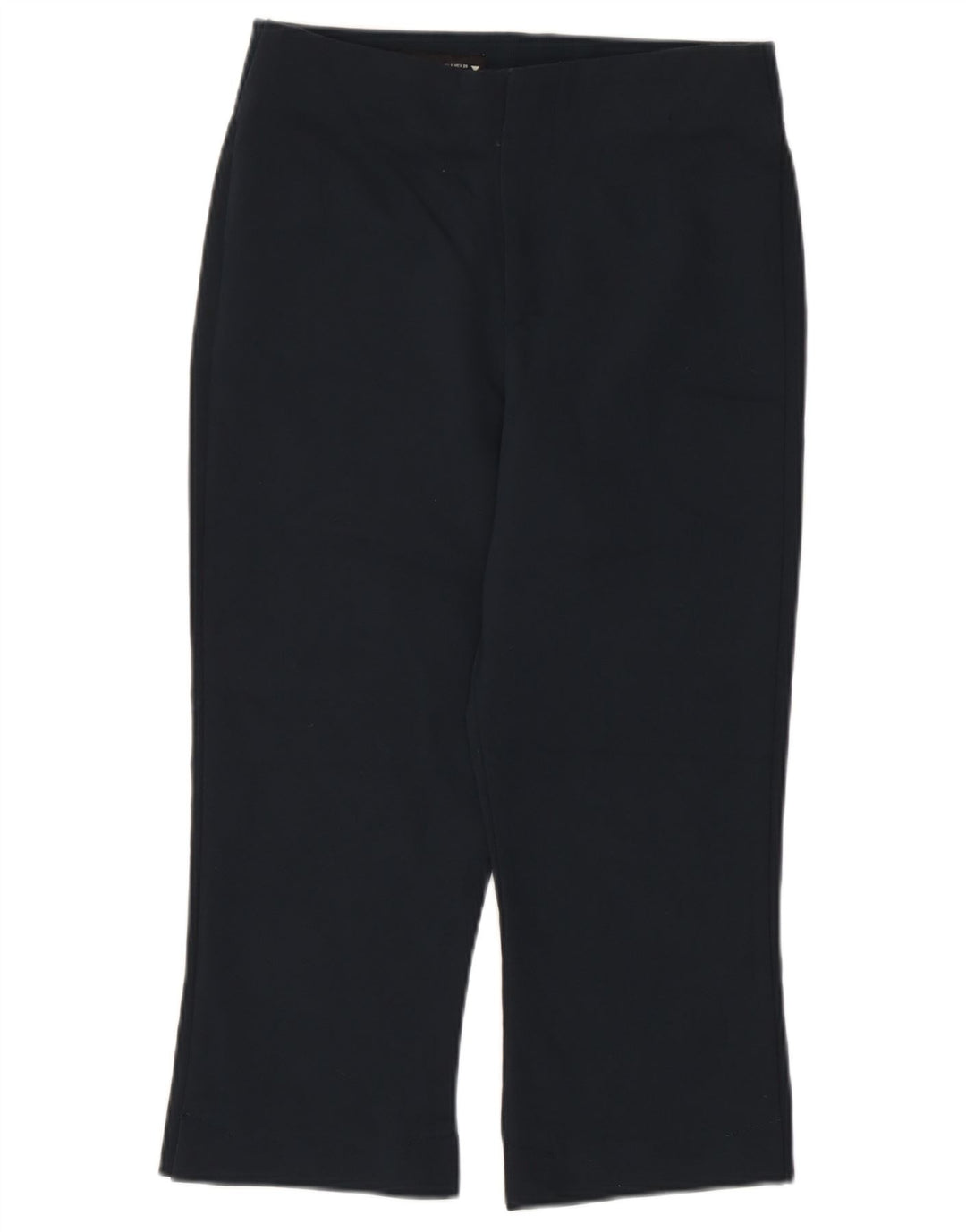 Pantaloni Capri da donna Zara piccoli W26 L19 viscosa blu navy