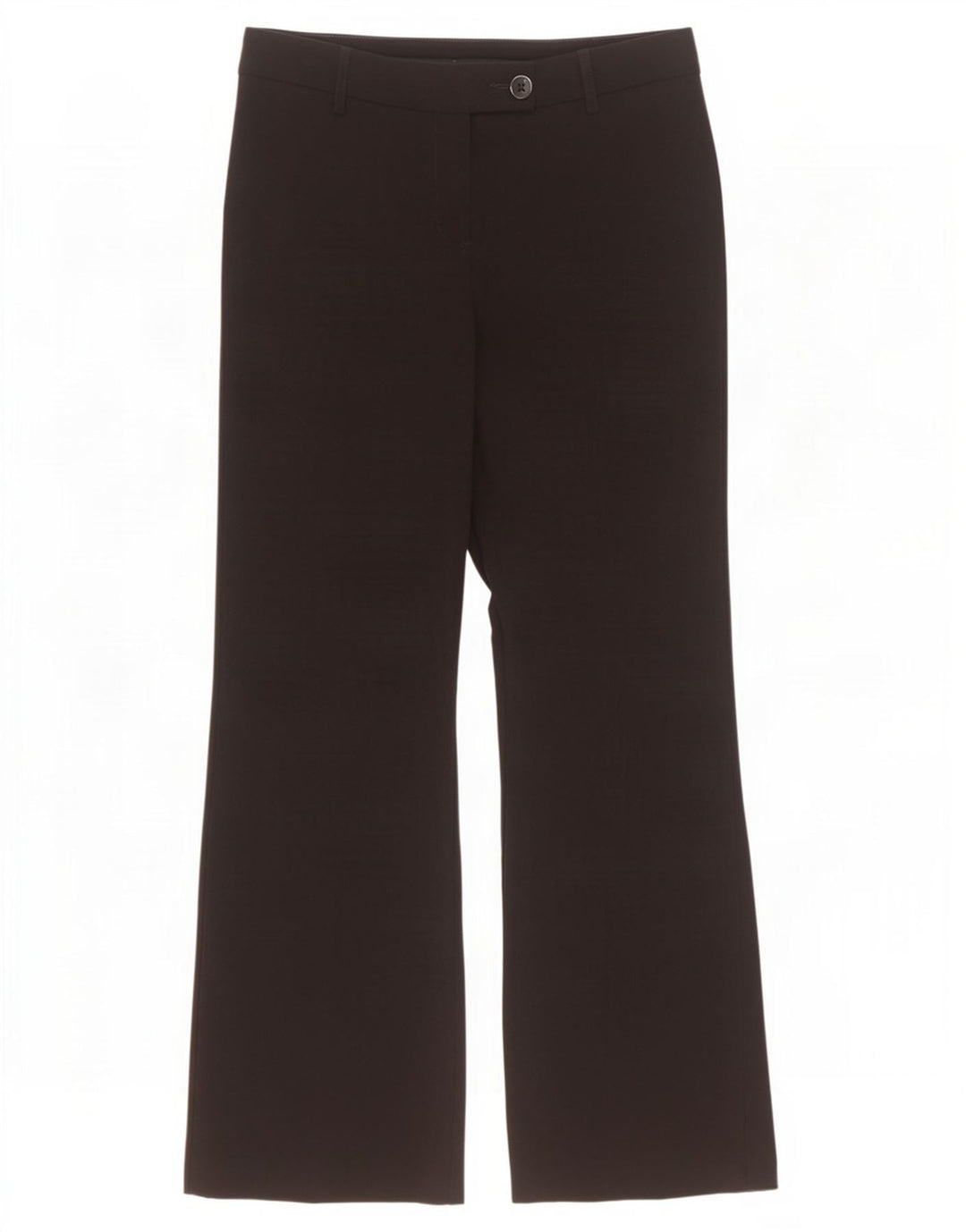 Pantaloni da abito bootcut da donna Marks & Spencer UK 12 Medium W32 L30 Nero