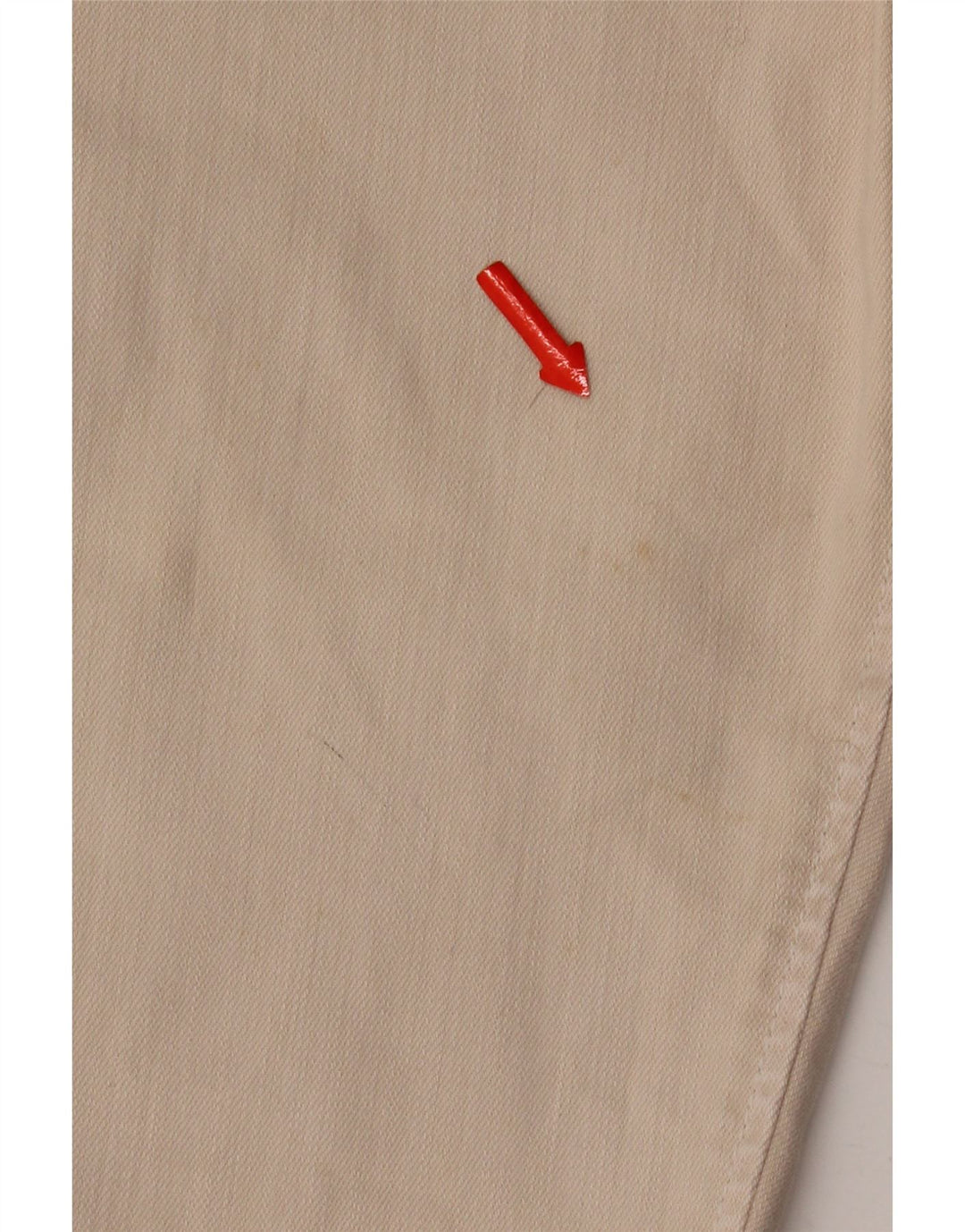 Jeans skinny da uomo Levi's W29 L34 cotone beige
