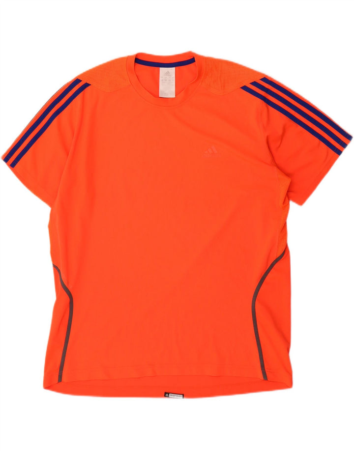 T-shirt da uomo ADIDAS Top Large arancione in poliestere