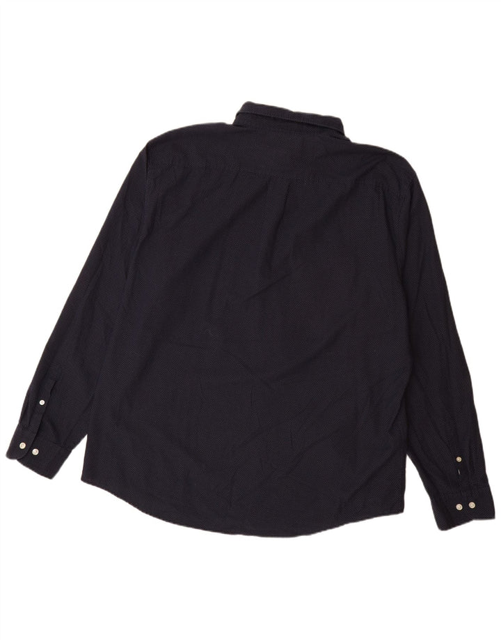 Camicia da uomo Penguin 2XL Cotone maculato blu navy