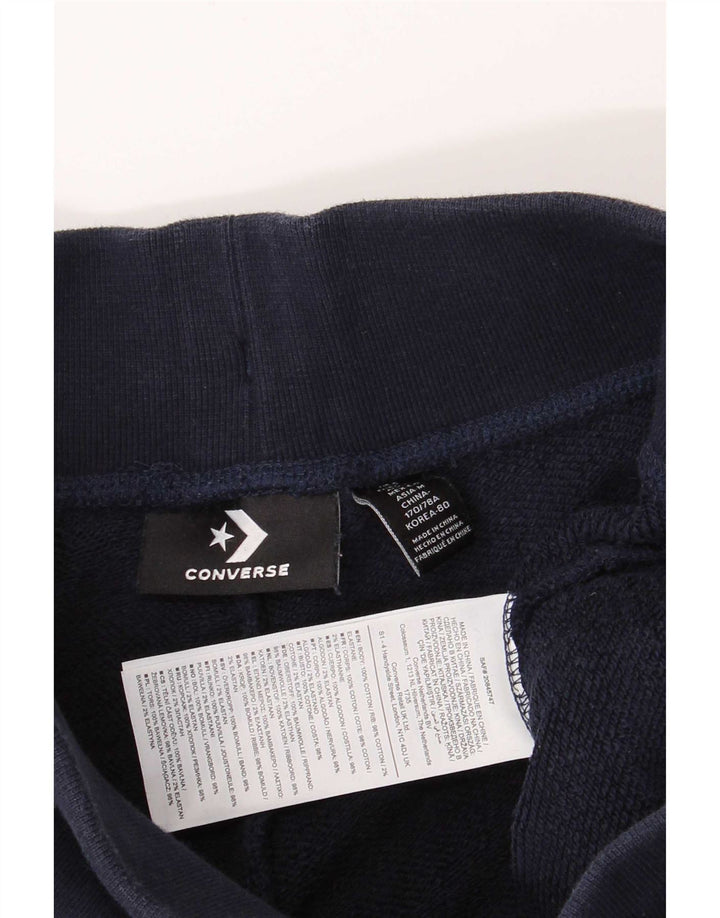 Pantaloni da tuta da donna Converse Joggers piccoli in cotone blu navy
