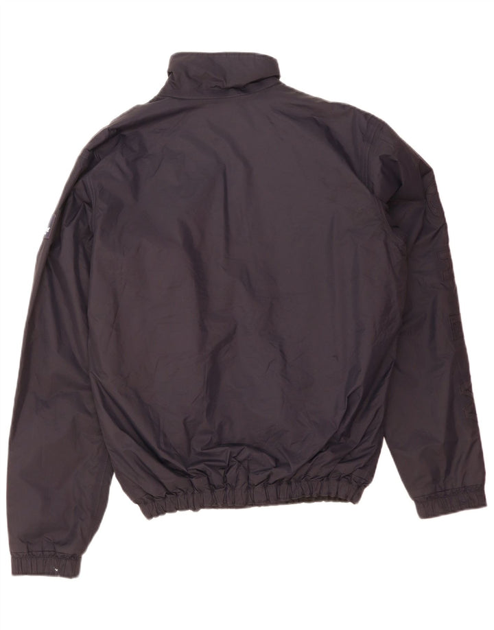 Giacca a vento da uomo Murphy & Nye UK 40 Large Blu Navy a blocchi di colore