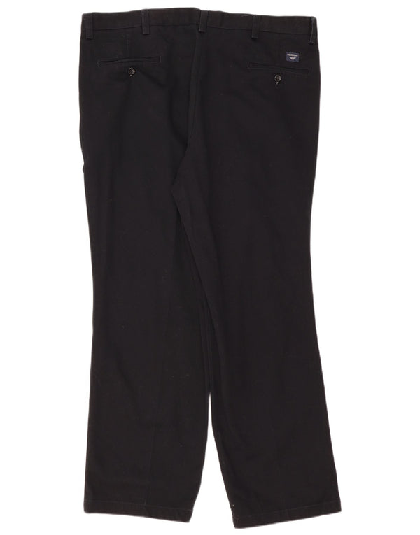 Pantaloni chino dritti da uomo Dockers W40 L30 cotone nero