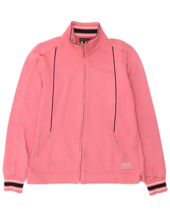 Giacca sportiva Champion da donna Easy Fit, taglia UK 14, colore rosa medio
